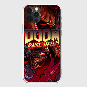 Чехол для iPhone 12 Pro Max с принтом DOOM Eternal в Курске, Силикон |  | doom | doom eternal | part two | the ancient gods | дум | игры | монстры