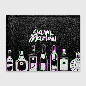 Обложка для студенческого билета с принтом SLAVA MARLOW (1) в Курске, натуральная кожа | Размер: 11*8 см; Печать на всей внешней стороне | marlow | rap | slava | slava marlow | агония | мерлоу | реп | слава | слава мерлоу