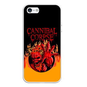 Чехол для iPhone 5/5S матовый с принтом Cannibal Corpse | Труп Каннибала (Z) в Курске, Силикон | Область печати: задняя сторона чехла, без боковых панелей | cannibal | cannibal corpse | corpse | death metal | deathgrind | алекс уэбстер | брутальный дэт метал | дэт метал | дэтграйнд | пол мазуркевич | роб барретт | труп каннибала