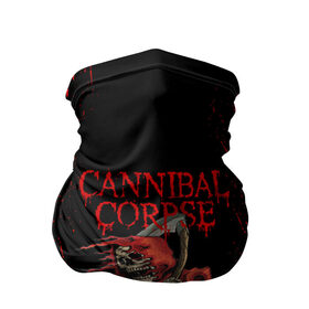 Бандана-труба 3D с принтом Cannibal Corpse | Труп Каннибала (Z) в Курске, 100% полиэстер, ткань с особыми свойствами — Activecool | плотность 150‒180 г/м2; хорошо тянется, но сохраняет форму | cannibal | cannibal corpse | corpse | death metal | deathgrind | алекс уэбстер | брутальный дэт метал | дэт метал | дэтграйнд | пол мазуркевич | роб барретт | труп каннибала