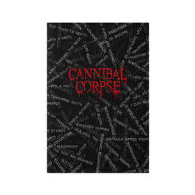 Обложка для паспорта матовая кожа с принтом Cannibal Corpse | Songs (Z) в Курске, натуральная матовая кожа | размер 19,3 х 13,7 см; прозрачные пластиковые крепления | Тематика изображения на принте: cannibal | cannibal corpse | corpse | death metal | deathgrind | алекс уэбстер | брутальный дэт метал | дэт метал | дэтграйнд | пол мазуркевич | роб барретт | труп каннибала