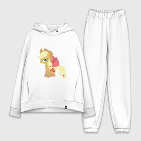 Женский костюм хлопок Oversize с принтом Эплджек в Курске,  |  | applejack | friendship | mylittlepony | twilight sparkle | waifu | вайфу | дружба это магия | кони | моя маленькая пони | мультфильм | пони | эплджек