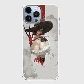 Чехол для iPhone 13 Pro Max с принтом Леди Димитреску в Курске,  |  | ahegao | lady | vampire | village | village resident evil | waifu | аниме | аниме девушка | большая вампирша | вайфу | вампирша из resident evil | вампирша из резидента | леди | леди димитреску | тян