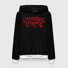 Женская толстовка 3D с принтом Cannibal Corpse в Курске, 100% полиэстер  | двухслойный капюшон со шнурком для регулировки, мягкие манжеты на рукавах и по низу толстовки, спереди карман-кенгуру с мягким внутренним слоем. | at | back | birth | bleeding | bloodthirst | butchered | cannibal | corpse | eaten | evisceration | gallery | gore | kill | kreaton | life | mutilated | obsessed | of | slayer | sodom | spawn | suicide | the | to | tomb | unimagined | vile | 