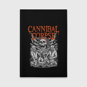 Обложка для автодокументов с принтом Cannibal Corpse в Курске, натуральная кожа |  размер 19,9*13 см; внутри 4 больших “конверта” для документов и один маленький отдел — туда идеально встанут права | Тематика изображения на принте: at | back | birth | bleeding | bloodthirst | butchered | cannibal | corpse | eaten | evisceration | gallery | kill | kreaton | life | mutilated | obsessed | of | slayer | sodom | spawn | suicide | the | to | tomb | unimagined | vile | v