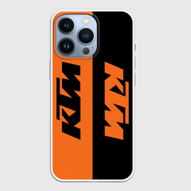 Чехол для iPhone 13 Pro с принтом KTM | КТМ (Z) в Курске,  |  | Тематика изображения на принте: enduro | ktm | moto | moto sport | motocycle | sportmotorcycle | ктм | мото | мото спорт | мотоспорт | спорт мото