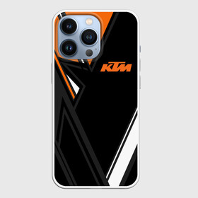 Чехол для iPhone 13 Pro с принтом KTM | КТМ в Курске,  |  | Тематика изображения на принте: enduro | ktm | moto | moto sport | motocycle | orange | sportmotorcycle | ктм | мото | мото спорт | мотоспорт | оранжевый | спорт мото