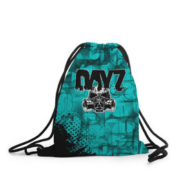 Рюкзак-мешок 3D с принтом DayZ Standalone в Курске, 100% полиэстер | плотность ткани — 200 г/м2, размер — 35 х 45 см; лямки — толстые шнурки, застежка на шнуровке, без карманов и подкладки | arma 2. | dayz standalone | survival horror | игра | онлайн