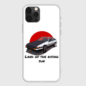 Чехол для iPhone 12 Pro Max с принтом Land of the rising sun в Курске, Силикон |  | ae86 | drift | hachiroku | initial d | trueno | инициал ди | хачироку