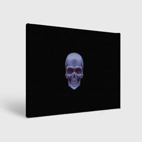 Холст прямоугольный с принтом Череп в Курске, 100% ПВХ |  | Тематика изображения на принте: голова | кость | скилет | тьма | человеческий череп | череп