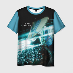 Мужская футболка 3D+ с принтом RAIDEN в Курске, 100% микрофибра | круглый вырез горловины, длина до линии бедер | kitana | mortal kombat | raiden | scorpion | shaokahn | sonia | subzero | vdgerir | китана | мортал комбат | райден | саб зиро | скорпион | чао хан