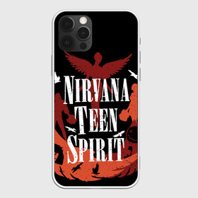 Чехол для iPhone 12 Pro Max с принтом NIRVANA TEEN SPIRIT в Курске, Силикон |  | art | cobain | curt | girl | grunge | metal | music | nirvana | punk | rock | spiritm | usa | гранж | группа | кобэйн | курт | метал | музыка | нирвана | панк | рисунок | рок | сша