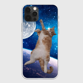 Чехол для iPhone 12 Pro Max Кисулькин в космосе: в Курске, Силикон |  | астроном пушистый | барсик | звезды | космос | котики | коты