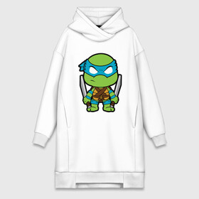 Платье-худи хлопок с принтом Leonardo в Курске,  |  | donatello | leonardo | michelangelo | ninja | pizza | raphael | turtles | донателло | животные | карате | комикс | комиксы | леонардо | микеланджело | мультфильм | мутант | мутанты | ниндзя | пицца | рафаэль | сплинтер | супергерой