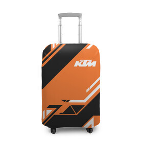 Чехол для чемодана 3D с принтом KTM КТМ SPORT в Курске, 86% полиэфир, 14% спандекс | двустороннее нанесение принта, прорези для ручек и колес | enduro | ktm | moto | moto sport | motocycle | orange | sportmotorcycle | ктм | мото | мото спорт | мотоспорт | оранжевый | спорт мото