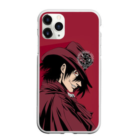 Чехол для iPhone 11 Pro матовый с принтом Алукард в Курске, Силикон |  | anime | hellsing | vampire | кото хирано