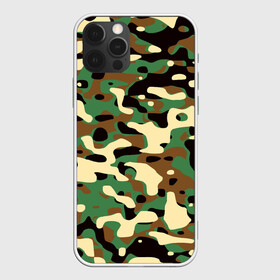 Чехол для iPhone 12 Pro Max Камуфляж: в Курске, Силикон |  | армия | военные | камуфляж | текстура | фон