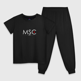 Детская пижама хлопок с принтом MSCside collection | MSC (2021) в Курске, 100% хлопок |  брюки и футболка прямого кроя, без карманов, на брюках мягкая резинка на поясе и по низу штанин
 | 0x000000123 | moscow | moscow side | mscside | москва
