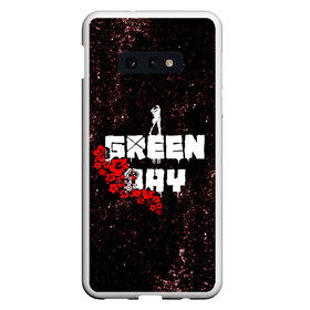 Чехол для Samsung S10E с принтом green day в Курске, Силикон | Область печати: задняя сторона чехла, без боковых панелей | american idiot | boulevard of broke | day | green | green day | green day hits | green day lyrics | green day mix | green day music video | green day official | green day songs | green day videos | greenday | music | music video | official | warner record