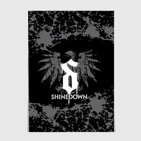 Постер с принтом shinedown в Курске, 100% бумага
 | бумага, плотность 150 мг. Матовая, но за счет высокого коэффициента гладкости имеет небольшой блеск и дает на свету блики, но в отличии от глянцевой бумаги не покрыта лаком | 45 shinedown | atlantic | atlantic records | brent smith | cut the cord | get up shinedown | music video | official video | rock | shinedown | shinedown (musical group) | shinedown devil | sound of madness | state of my head | zach myers