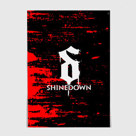 Постер с принтом shinedown в Курске, 100% бумага
 | бумага, плотность 150 мг. Матовая, но за счет высокого коэффициента гладкости имеет небольшой блеск и дает на свету блики, но в отличии от глянцевой бумаги не покрыта лаком | 45 shinedown | atlantic | atlantic records | brent smith | cut the cord | get up shinedown | music video | official video | rock | shinedown | shinedown (musical group) | shinedown devil | sound of madness | state of my head | zach myers