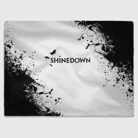 Плед 3D с принтом shinedown в Курске, 100% полиэстер | закругленные углы, все края обработаны. Ткань не мнется и не растягивается | 45 shinedown | atlantic | atlantic records | brent smith | cut the cord | get up shinedown | music video | official video | rock | shinedown | shinedown (musical group) | shinedown devil | sound of madness | state of my head | zach myers