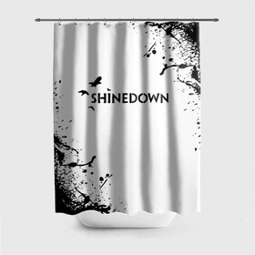 Штора 3D для ванной с принтом shinedown в Курске, 100% полиэстер | плотность материала — 100 г/м2. Стандартный размер — 146 см х 180 см. По верхнему краю — пластиковые люверсы для креплений. В комплекте 10 пластиковых колец | 45 shinedown | atlantic | atlantic records | brent smith | cut the cord | get up shinedown | music video | official video | rock | shinedown | shinedown (musical group) | shinedown devil | sound of madness | state of my head | zach myers