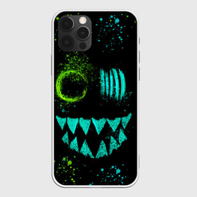 Чехол для iPhone 12 Pro Max монстр: в Курске, Силикон |  | голова демона | демон | дьявол | зубы | монстр | привидение | ужас