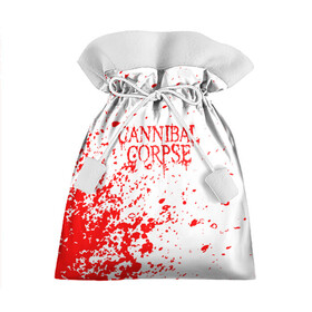 Подарочный 3D мешок с принтом cannibal corpse в Курске, 100% полиэстер | Размер: 29*39 см | cannibal | cannibal corpse | cannibal corpse butchered at birth | cannibal corpse eaten back to life | cannibal corpse hammer smashed face | corpse | death metal | металл | пластинки с металлическим лезвием | рок | труп каннибала