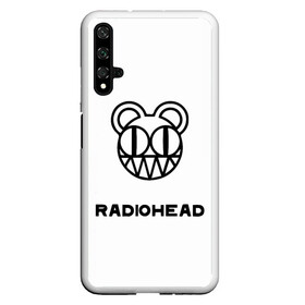 Чехол для Honor 20 с принтом radiohead в Курске, Силикон | Область печати: задняя сторона чехла, без боковых панелей | Тематика изображения на принте: colin greenwood | dead air space | ed o’brien | eob | greenwood brothers | jnny | jonny and thom | jonny greenwood | nigel godrich | phil selway | radio head | radiohead | selway | thm yrk | tom yorke | xl | xl recordings | джонни гринвуд | колин гринвуд 