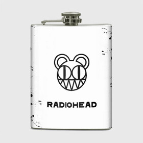 Фляга с принтом radiohead в Курске, металлический корпус | емкость 0,22 л, размер 125 х 94 мм. Виниловая наклейка запечатывается полностью | colin greenwood | dead air space | ed o’brien | eob | greenwood brothers | jnny | jonny and thom | jonny greenwood | nigel godrich | phil selway | radio head | radiohead | selway | thm yrk | tom yorke | xl | xl recordings | джонни гринвуд | колин гринвуд 