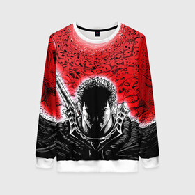 Женский свитшот 3D Берсерк черное солнце: в Курске, 100% полиэстер с мягким внутренним слоем | круглый вырез горловины, мягкая резинка на манжетах и поясе, свободная посадка по фигуре | anime | anime berserk | berserk | knight | manga | аниме | аниме берсерк | берсерк | клеймо | манга | рыцарь | япония