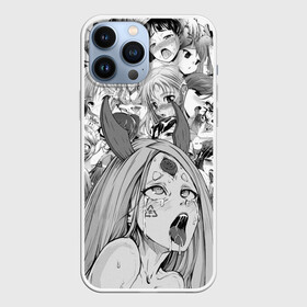 Чехол для iPhone 13 Pro Max с принтом KAGUYA AHEGAO чернобелое   КАГУЯ АХЕГАО в Курске,  |  | Тематика изображения на принте: ahegao | japanese anime | kaguya | kawai | kowai | oppai | otaku | senpai | sugoi | waifu | yandere | ахегао | кагуя | ковай | отаку | семпай | сенпай | сэмпай | яндере | японская анимация