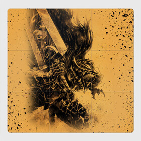 Магнитный плакат 3Х3 с принтом BERSERK | БЕРСЕРК в Курске, Полимерный материал с магнитным слоем | 9 деталей размером 9*9 см | anime | anime berserk | berserk | knight | manga | аниме | аниме берсерк | берсерк | клеймо | манга | рыцарь | япония