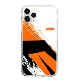 Чехол для iPhone 11 Pro матовый с принтом KTM | КТМ (Z) в Курске, Силикон |  | enduro | ktm | moto | moto sport | motocycle | sportmotorcycle | ктм | мото | мото спорт | мотоспорт | спорт мото