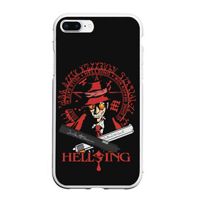 Чехол для iPhone 7Plus/8 Plus матовый с принтом Hellsing в Курске, Силикон | Область печати: задняя сторона чехла, без боковых панелей | alexander | alucard | anderson | dracula | hellsing | integra | seras | victoria | walter | александр | алукард | андерсон | ван | виктория | винкль | ганс | гюнше | дракула | интегра | макс | монтана | рип | серас | уолтер | хеллсинг | шрёдин