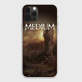 Чехол для iPhone 12 Pro Max с принтом Медиум в Курске, Силикон |  | horror | medium | the medium | марианна | медиум