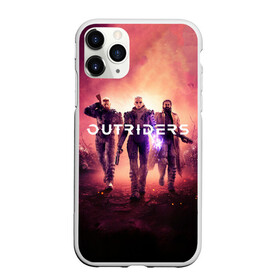 Чехол для iPhone 11 Pro матовый с принтом Outriders в Курске, Силикон |  | game | outriders | rpg | shooter | всадники | игра | рпг | шутер