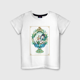 Детская футболка хлопок с принтом Икона Венти в Курске, 100% хлопок | круглый вырез горловины, полуприлегающий силуэт, длина до линии бедер | арт | архонт ветра | барбатос | бог ветра | венти | дух ветра | милый парень | рисунок