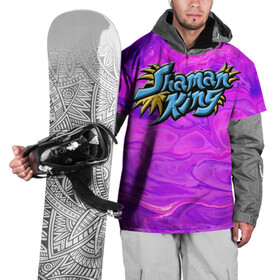Накидка на куртку 3D с принтом Шаман Кинг в Курске, 100% полиэстер |  | anime | manga | shaman king | star | аниме | звезда | король шаманов | манга | шамаг кинг