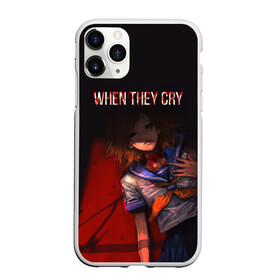 Чехол для iPhone 11 Pro матовый с принтом When they cry в Курске, Силикон |  | anime | higurashi no naku koro ni | аниме | анимэ | безумие | близняшки | детектив | когда плачут цикады | майбара | маэбара | мион | рена | рика | рюгу рена | сато | сатоко | сверхъестественное | сонодзаки шион