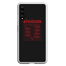 Чехол для Honor 20 с принтом Evangelion Neon Genesis в Курске, Силикон | Область печати: задняя сторона чехла, без боковых панелей | eva | eva 00 | eva 01 | eva 02 | evangelion | rei | rei ayanami | shinji ikari | аска | ева | ева 02 | евангелион