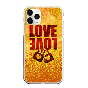 Чехол для iPhone 11 Pro матовый с принтом LOVE в Курске, Силикон |  | love | lovely | romantic | любовь | романтика