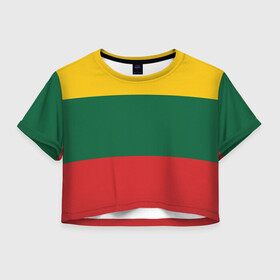Женская футболка Crop-top 3D с принтом RASTAMAN в Курске, 100% полиэстер | круглая горловина, длина футболки до линии талии, рукава с отворотами | flag | rasta | reggae | раста | раста флаг | регги | эфиопия