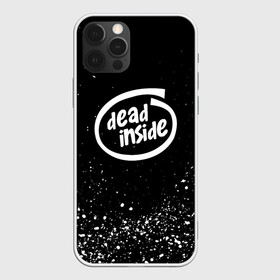 Чехол для iPhone 12 Pro Max с принтом DEAD INSIDE в Курске, Силикон |  | Тематика изображения на принте: dead inside | dont open | гуль | дед инсайт | дединсайт | дэд инсайт | дэдинсайт | интроверт | кен канеки | мертв внутри | мертвый внутри