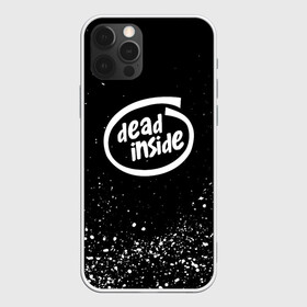 Чехол для iPhone 12 Pro Max с принтом DEAD INSIDE в Курске, Силикон |  | dead inside | dont open | гуль | дед инсайт | дединсайт | дэд инсайт | дэдинсайт | интроверт | кен канеки | мертв внутри | мертвый внутри