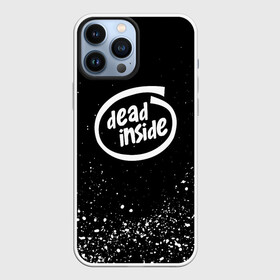 Чехол для iPhone 13 Pro Max с принтом DEAD INSIDE в Курске,  |  | dead inside | dont open | гуль | дед инсайт | дединсайт | дэд инсайт | дэдинсайт | интроверт | кен канеки | мертв внутри | мертвый внутри
