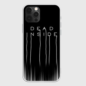 Чехол для iPhone 12 Pro Max с принтом DEAD INSIDE | DEATH STRANDING в Курске, Силикон |  | dead inside | dont open | гуль | дед инсайт | дединсайт | дэд инсайт | дэдинсайт | интроверт | кен канеки | мертв внутри | мертвый внутри