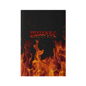 Обложка для паспорта матовая кожа с принтом WRATH: Aeon of Ruin FIRE в Курске, натуральная матовая кожа | размер 19,3 х 13,7 см; прозрачные пластиковые крепления | Тематика изображения на принте: 90 е | aeon of ruin | quake | tegunvteg | wrath | wrath: aeon of ruin | игра | компьютерная игра | монстры | огонь | пламя | ретро | реьро шутер | шутер