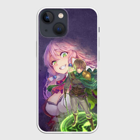 Чехол для iPhone 13 mini с принтом Flare and Keyaru в Курске,  |  | anime | blade | ellen | eve reese | flare | keyaru | kureha | norn | setsuna | аниме | анимэ | ева риз | куреха | кэяру | маг | маг целитель | маг целитель новый | маг целитель новый старт | маг целитель старт | магия | норн | сэцуна